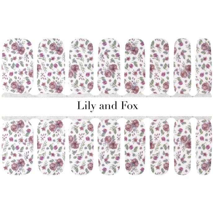 Lily And Fox - Nail Wrap - Budding Beauty - Nail Wrap - Nail Polish at Beyond Polish