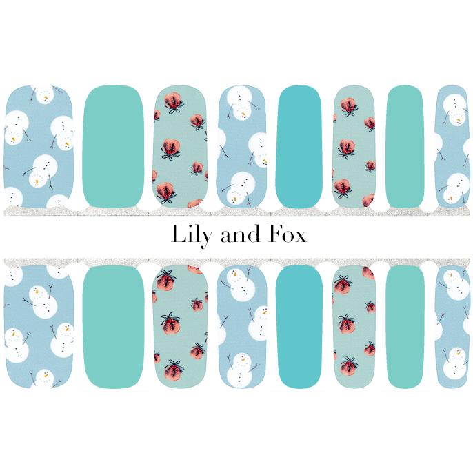 Lily And Fox - Nail Wrap - Snow Place Like Home - Nail Wrap - Nail Polish at Beyond Polish