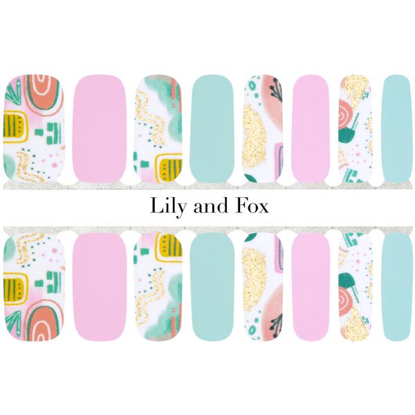Lily And Fox - Nail Wrap - Arizona Oasis - Nail Wrap - Nail Polish at Beyond Polish