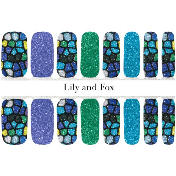 Lily And Fox - Nail Wrap - Seas The Day - Nail Wrap - Nail Polish at Beyond Polish