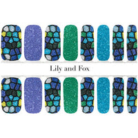 Lily And Fox - Nail Wrap - Seas The Day - Nail Wrap - Nail Polish at Beyond Polish