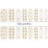 Lily And Fox - Nail Wrap - Grandma's Table - Nail Wrap - Nail Polish at Beyond Polish