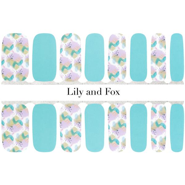 Lily And Fox - Nail Wrap - Pastel Sequence - Nail Wrap - Nail Polish at Beyond Polish