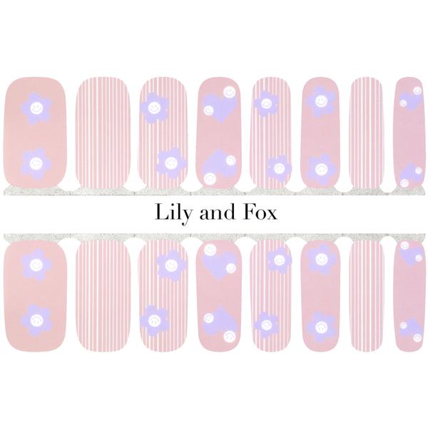 Lily And Fox - Nail Wrap - Your Love Makes Me Smile - Nail Wrap - Nail Polish at Beyond Polish
