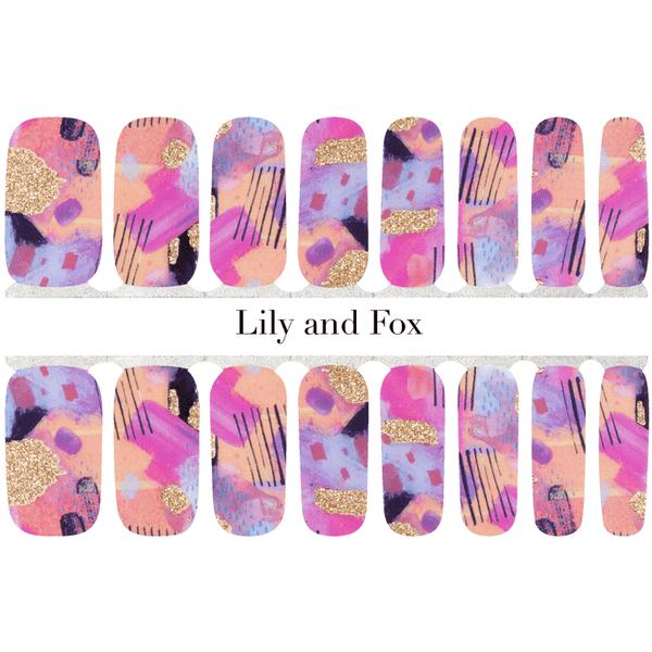 Lily And Fox - Nail Wrap - Paint Me Pretty - Nail Wrap - Nail Polish at Beyond Polish