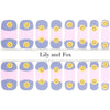 Lily And Fox - Nail Wrap - Smiling For You - Nail Wrap - Nail Polish at Beyond Polish