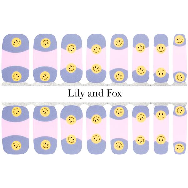Lily And Fox - Nail Wrap - Smiling For You - Nail Wrap - Nail Polish at Beyond Polish