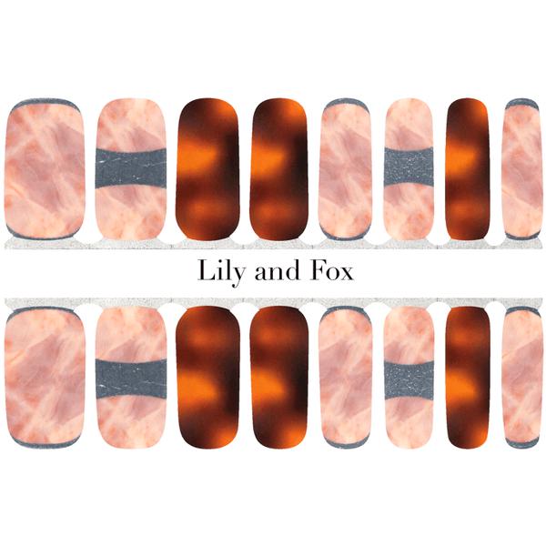 Lily And Fox - Nail Wrap - Tortoise Shell - Nail Wrap - Nail Polish at Beyond Polish