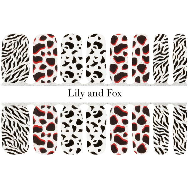 Lily and Fox - Nail Wrap - Wild Ones - Nail Wrap - Nail Polish at Beyond Polish