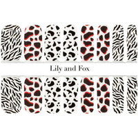 Lily and Fox - Nail Wrap - Wild Ones - Nail Wrap - Nail Polish at Beyond Polish