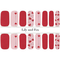 Lily And Fox - Nail Wrap - First Kiss - Nail Wrap - Nail Polish at Beyond Polish
