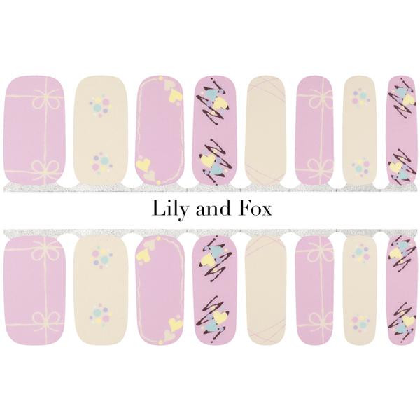 Lily and Fox - Nail Wrap - Baby, I'm Falling For You - Nail Wrap - Nail Polish at Beyond Polish