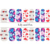 Lily And Fox - Nail Wrap - I Heart You V2 - Nail Wrap - Nail Polish at Beyond Polish