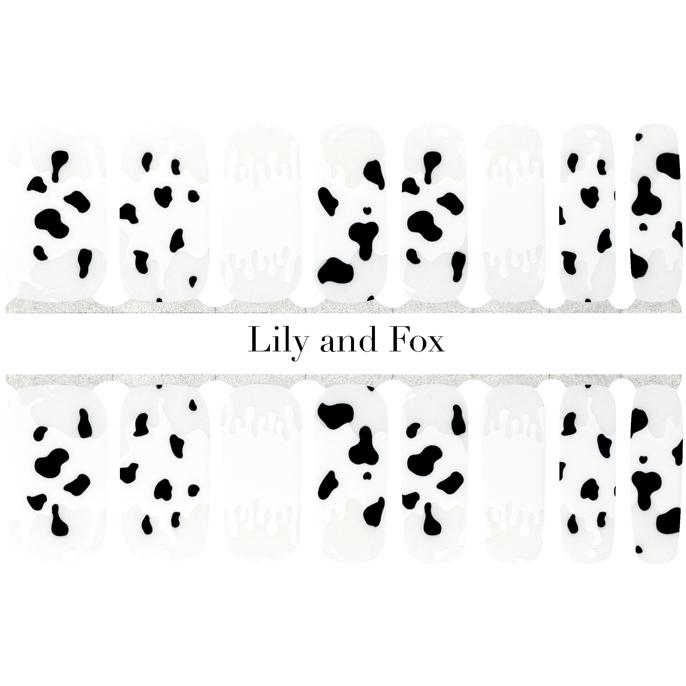 Lily And Fox - Nail Wrap - You A-Moos Me - Nail Wrap - Nail Polish at Beyond Polish