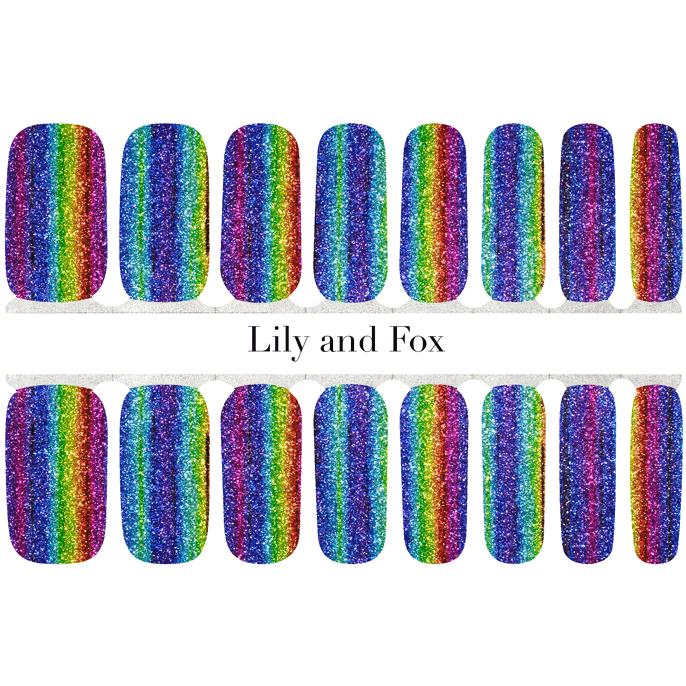 Lily and Fox - Nail Wrap - Let's Do The Time Warp Again - Nail Wrap - Nail Polish at Beyond Polish
