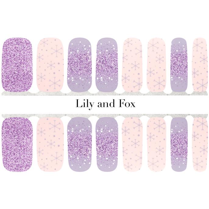 Lily And Fox - Nail Wrap - Princess Sparkles - Nail Wrap - Nail Polish at Beyond Polish