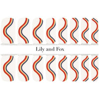 Lily and Fox - Nail Wrap - Ride The Wave - Nail Wrap - Nail Polish at Beyond Polish