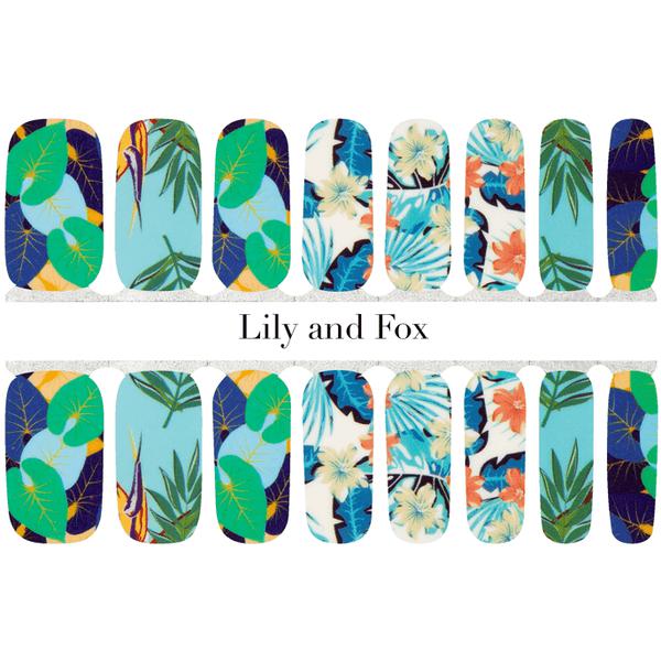Lily and Fox - Nail Wrap - Tropical Oasis - Nail Wrap - Nail Polish at Beyond Polish