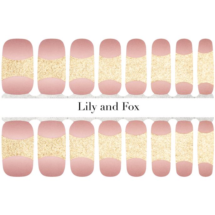 Lily and Fox - Nail Wrap - Feeling Tipsy - Nail Wrap - Nail Polish at Beyond Polish