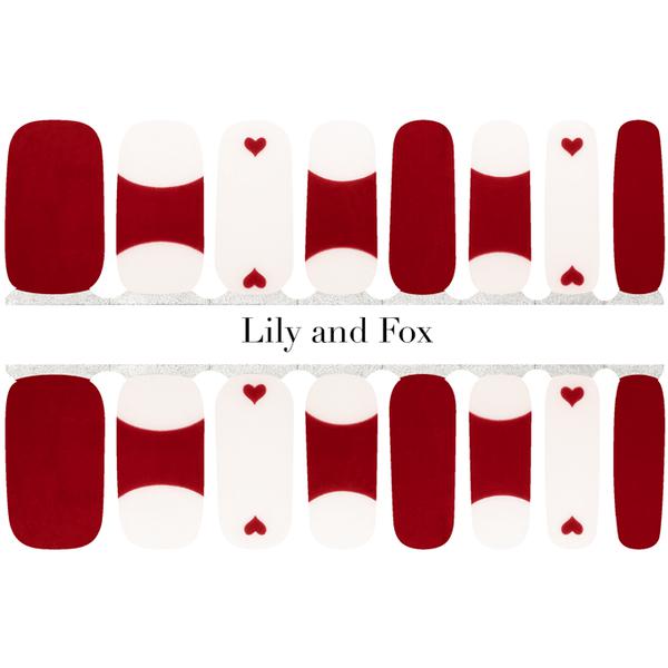 Lily And Fox - Nail Wrap - Ace Of Hearts - Nail Wrap - Nail Polish at Beyond Polish