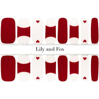 Lily And Fox - Nail Wrap - Ace Of Hearts - Nail Wrap - Nail Polish at Beyond Polish