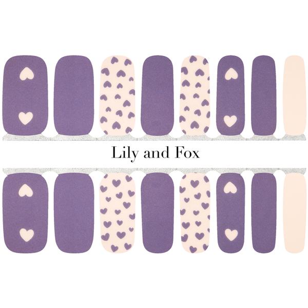 Lily And Fox - Nail Wrap - Lover's Lane - Nail Wrap - Nail Polish at Beyond Polish