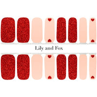 Lily And Fox - Nail Wrap - Will You Be My Valentine? - Nail Wrap - Nail Polish at Beyond Polish