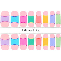 Lily and Fox - Nail Wrap - So Tipsy - Nail Wrap - Nail Polish at Beyond Polish