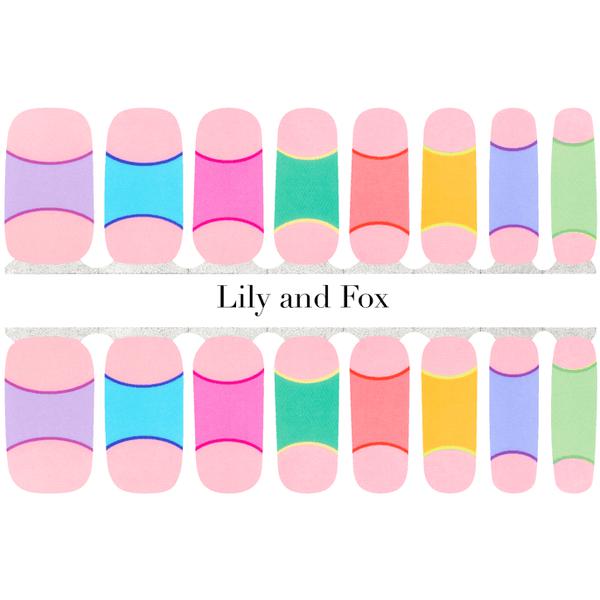 Lily and Fox - Nail Wrap - So Tipsy - Nail Wrap - Nail Polish at Beyond Polish