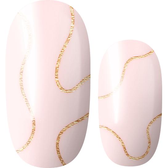 Lily and Fox - Nail Wrap - Golden Lines - Nail Wrap - Nail Polish at Beyond Polish