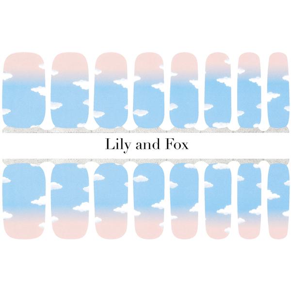 Lily and Fox - Nail Wrap - Marshmellow Clouds - Nail Wrap - Nail Polish at Beyond Polish
