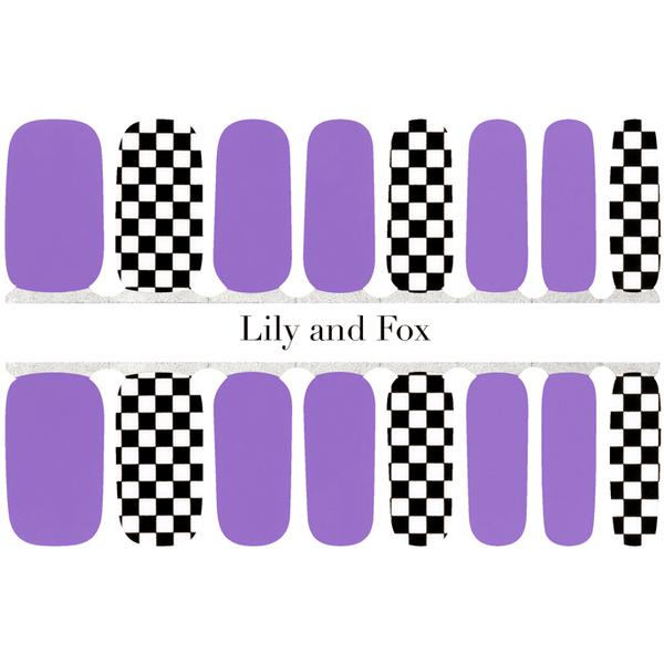 Lily and Fox - Nail Wrap - Street Racer - Nail Wrap - Nail Polish at Beyond Polish
