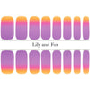 Lily and Fox - Nail Wrap - Tropical Sunset - Nail Wrap - Nail Polish at Beyond Polish