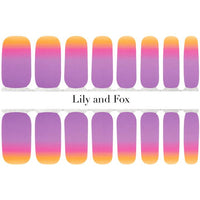 Lily and Fox - Nail Wrap - Tropical Sunset - Nail Wrap - Nail Polish at Beyond Polish