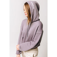 Woman Up Cropped Hoodie - Clothing - Nail Polish at Beyond Polish