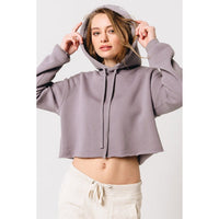 Woman Up Cropped Hoodie - Clothing - Nail Polish at Beyond Polish