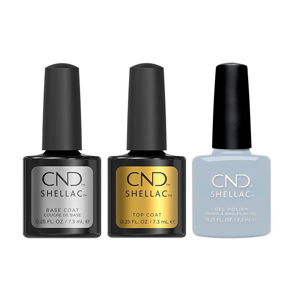 CND - Shellac Combo - Base, Top & Climb To The Top-az - Gel Polish - Nail Polish at Beyond Polish
