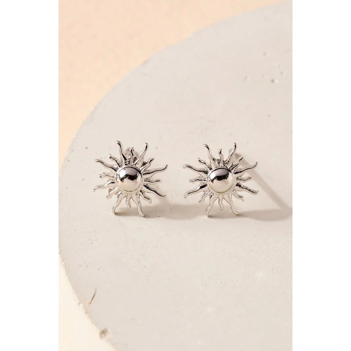Sun Stud Earrings - Earrings - Nail Polish at Beyond Polish
