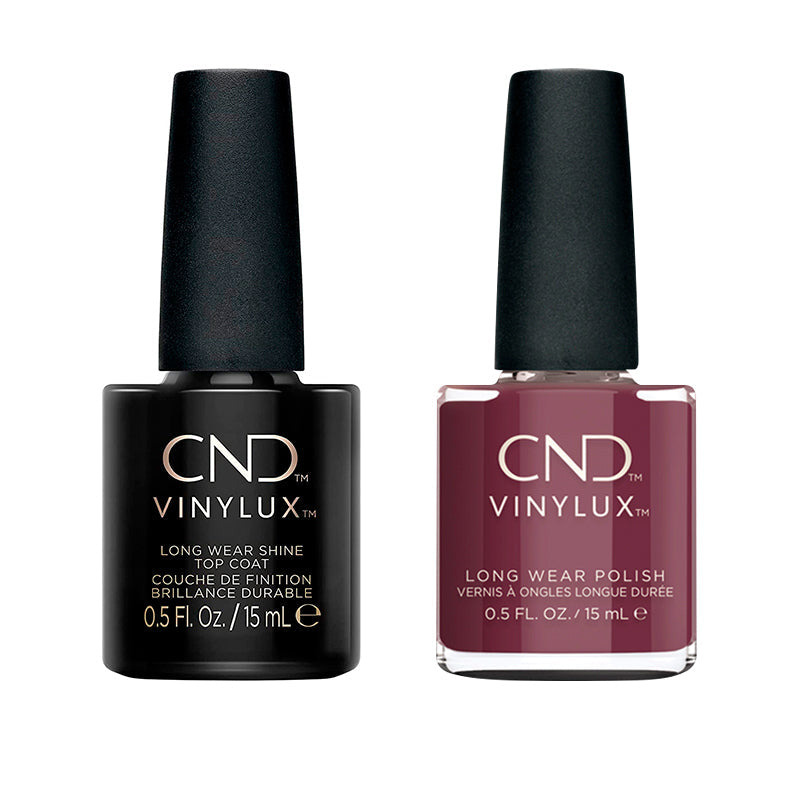 CND - Vinylux Topcoat & Feel The Flutter 0.5 oz - #415 - Nail Lacquer - Nail Polish at Beyond Polish