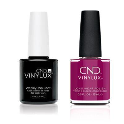 CND - Vinylux Topcoat & Violet Rays 0.5 oz - #399 - Nail Lacquer - Nail Polish at Beyond Polish