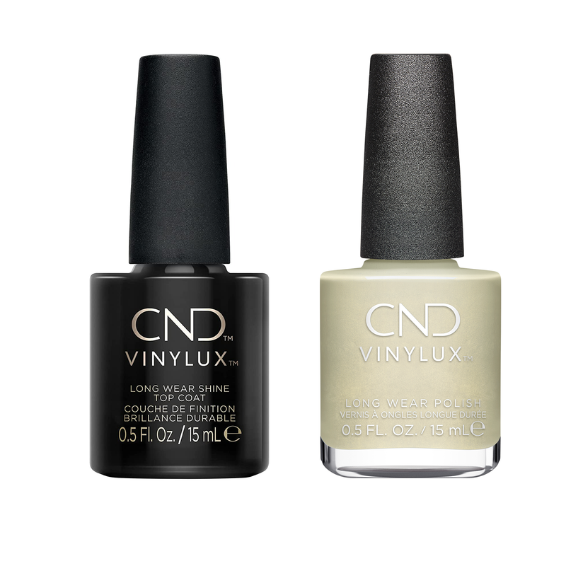 CND - Vinylux Topcoat & Rags To Stitches 0.5 oz - #451 - Nail Lacquer - Nail Polish at Beyond Polish