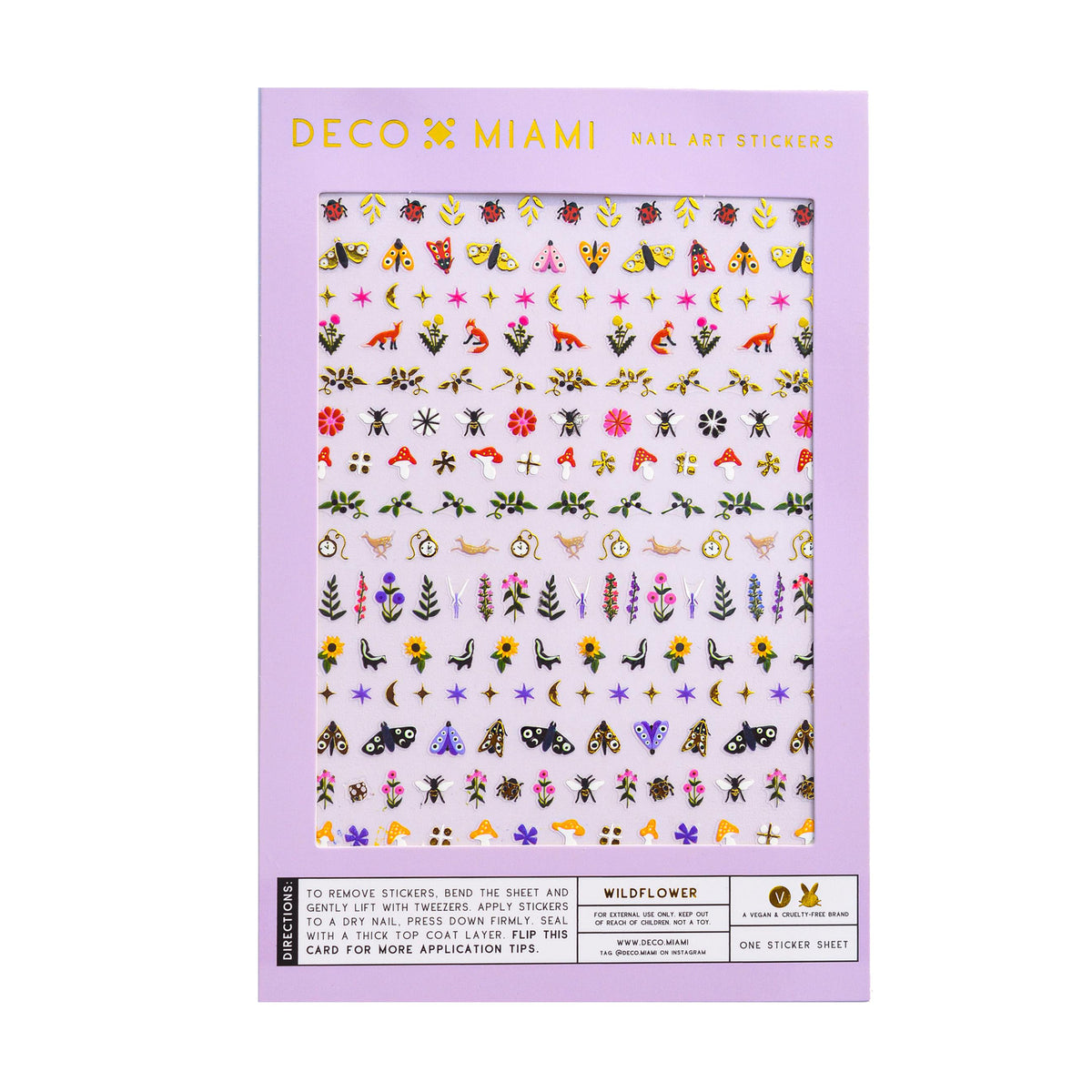 Deco Beauty - Nail Art Stickers - Wildflower - Nail Art - Nail Polish at Beyond Polish