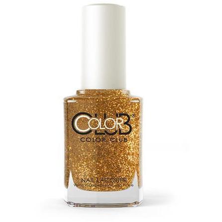 Color Club Nail Lacquer - Gold Glitter 0.5 oz - Nail Lacquer - Nail Polish at Beyond Polish