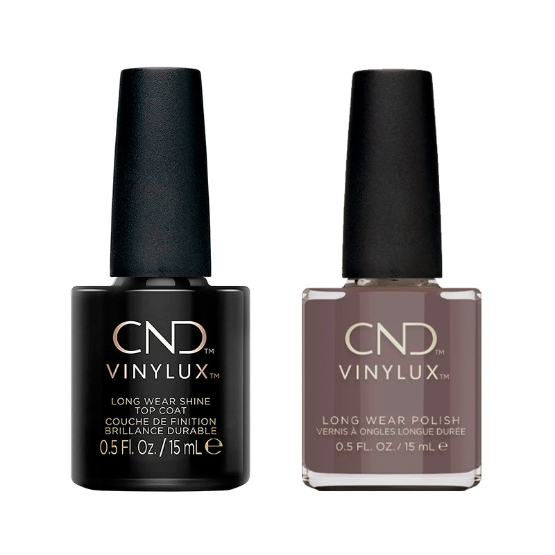 CND - Vinylux Topcoat & Above My Pay Gray-ed 0.5 oz - #429 - Nail Lacquer - Nail Polish at Beyond Polish