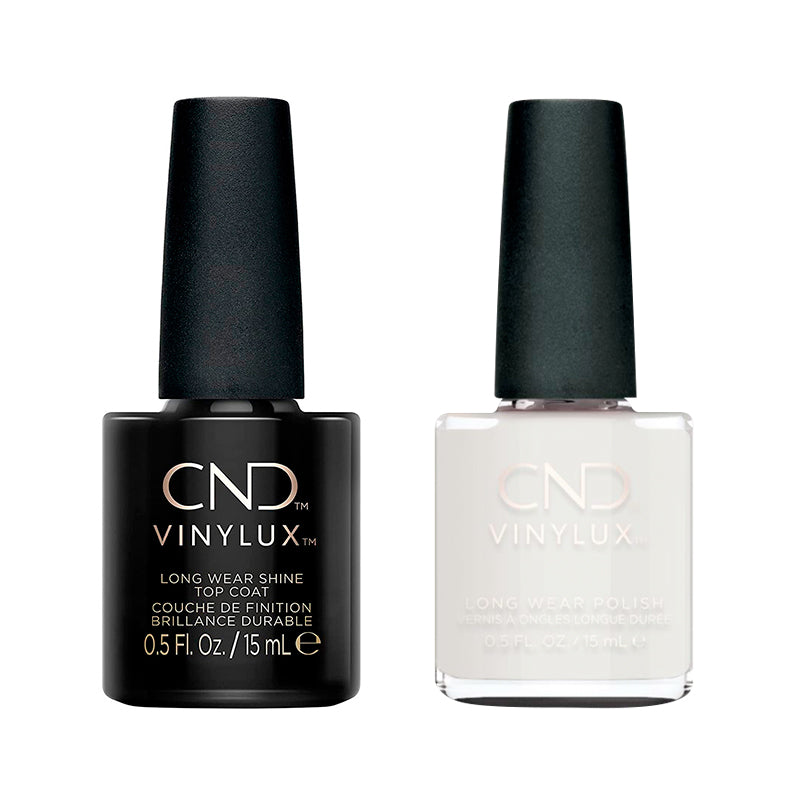 CND - Vinylux Topcoat & All Frothed Up 0.5 oz - #434 - Nail Lacquer - Nail Polish at Beyond Polish