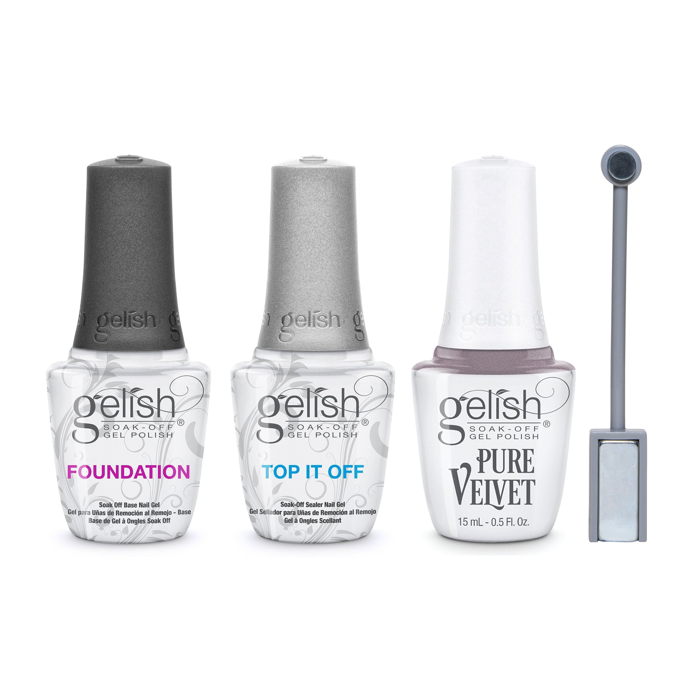 Harmony Gelish Combo - Base, Top & Feel The Allure - Gel Polish - Nail Polish at Beyond Polish