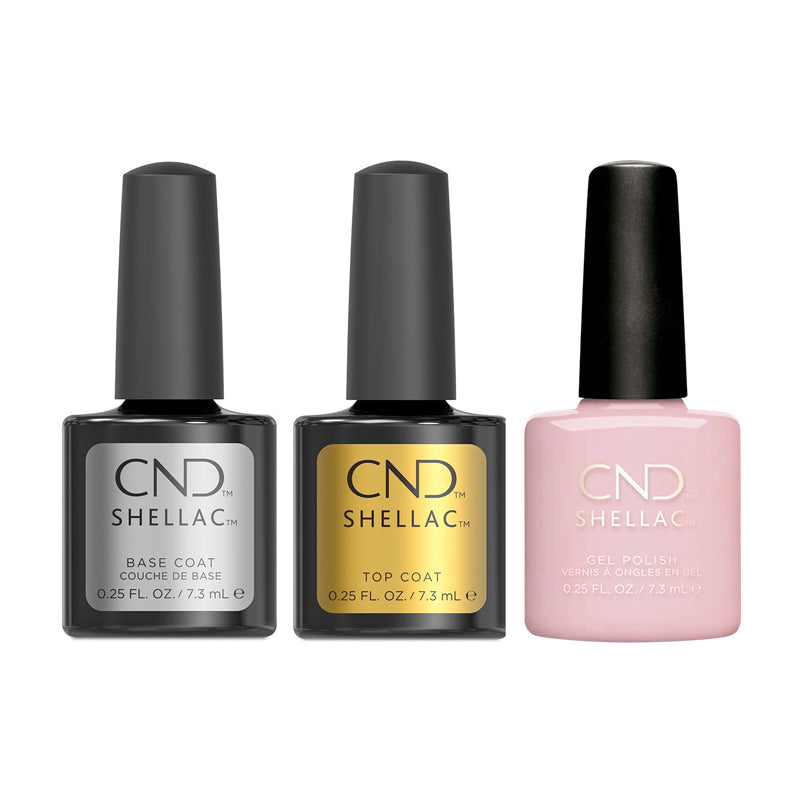 CND - Shellac Combo - Base, Top & Backyard Nuptials - Gel Polish - Nail Polish at Beyond Polish
