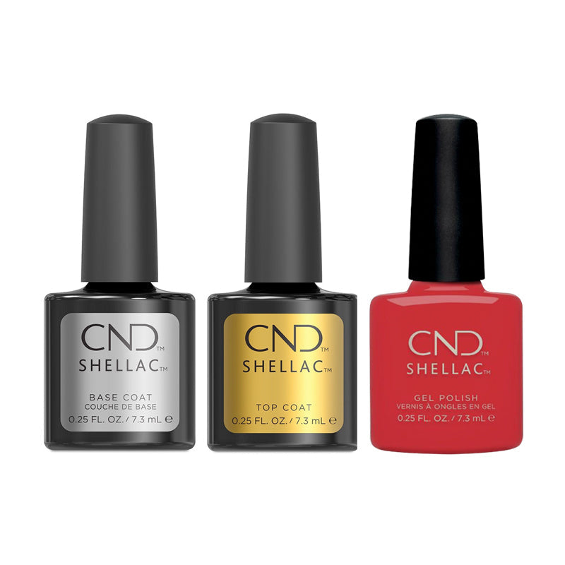 CND - Shellac Combo - Base, Top & Love Letter - Gel Polish - Nail Polish at Beyond Polish