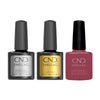 CND - Shellac Combo - Base, Top & Rose-mance - Gel Polish - Nail Polish at Beyond Polish