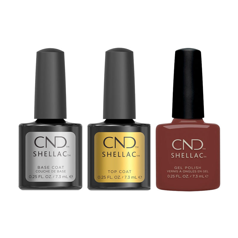CND - Shellac Combo - Base, Top & Toffee Talk - Gel Polish - Nail Polish at Beyond Polish